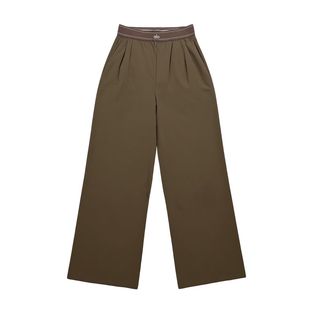 ALO YOGA-Woven Pants/Brown