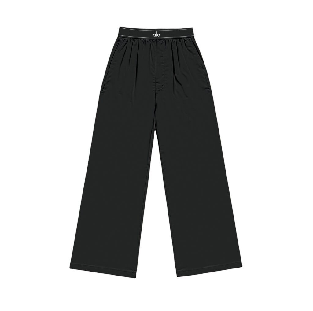 ALO YOGA-Woven Pants/Black
